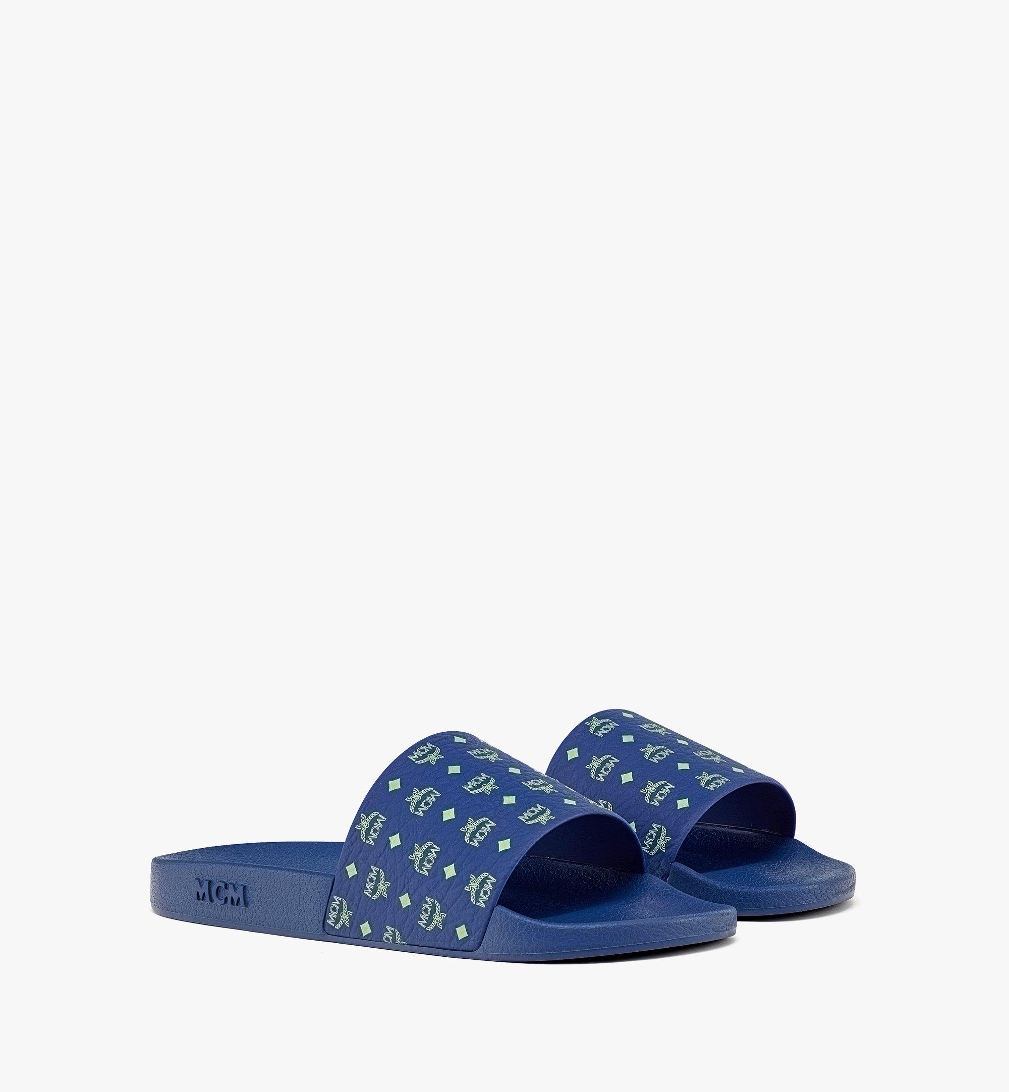 Claquettes en caoutchouc monogrammé 1